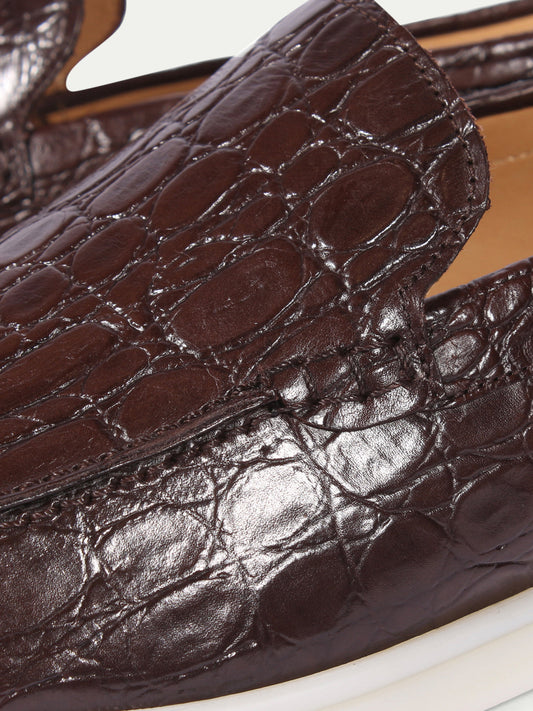 El Savile Croc Loafer