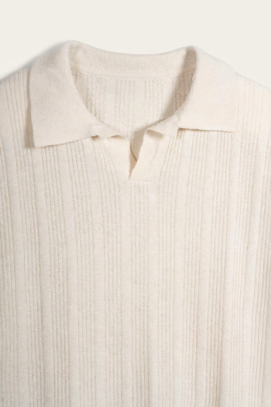 Damiano Silk Polo