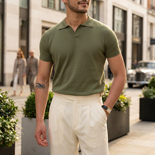 Chaplin V-Neck Polo