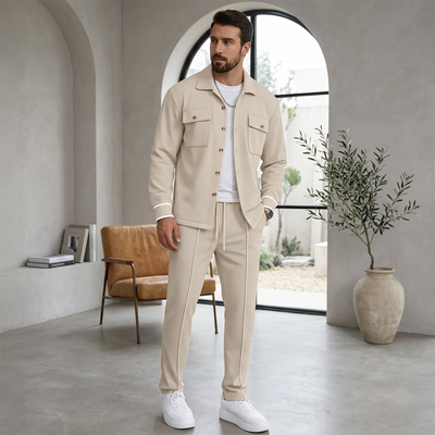 Chaplin Waffle Knit Set
