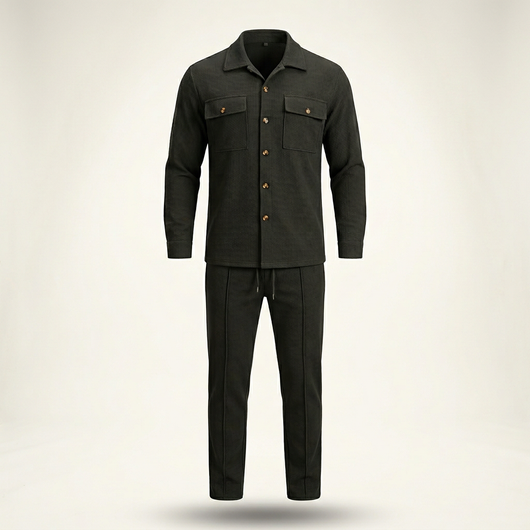 Chaplin Waffle Knit Set