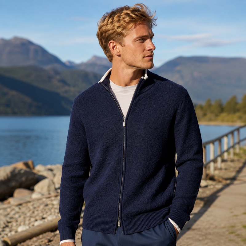 Gilet en Pure Laine Mérinos