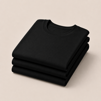All Black 3-pack