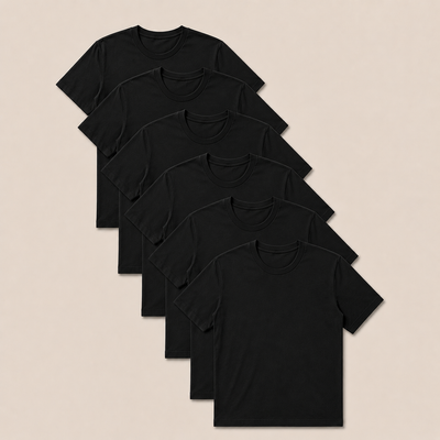 All Black 6-pack