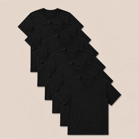 All Black 6-pack