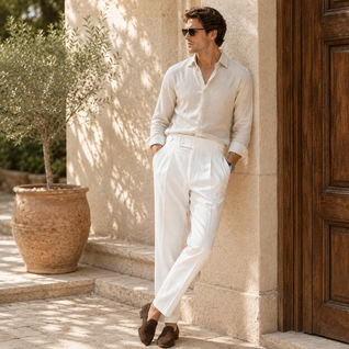 Linen Tailored Trousers