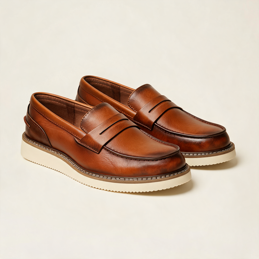 Valenti Leather Loafers