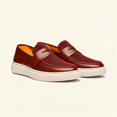 Signature Leather Loafers