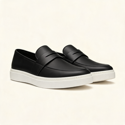 Signature Leather Loafers