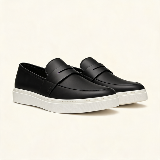 Signature Leather Loafers