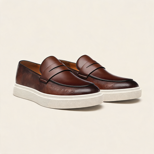 Mocasines de Piel Sintética