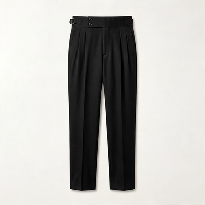 Geschneiderte Hose aus Mischgewebe