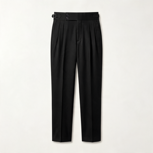 Geschneiderte Hose aus Mischgewebe