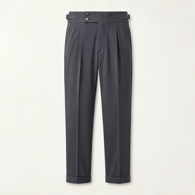 Geschneiderte Hose aus Mischgewebe