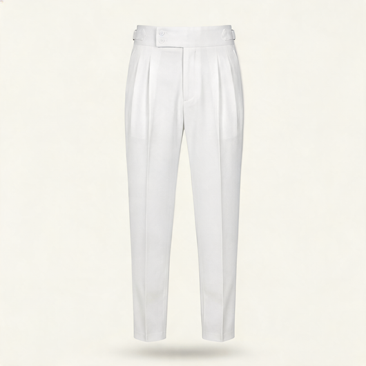 Geschneiderte Hose aus Mischgewebe
