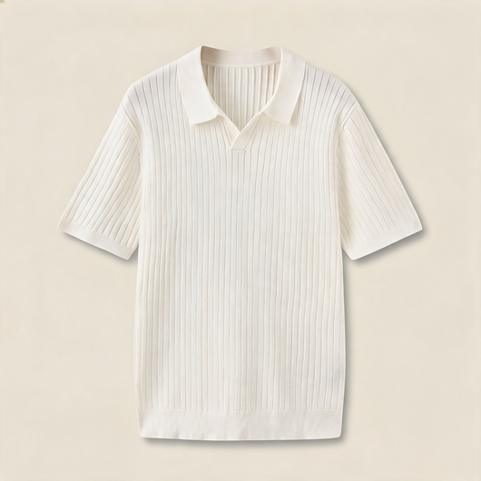 Chaplin Ribbed Polo
