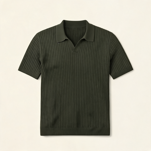 Chaplin Ribbed Polo
