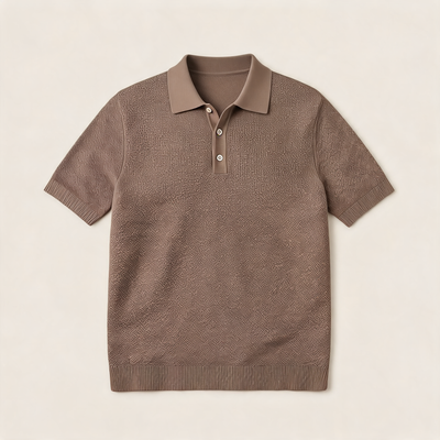 Cotton Knit Polo