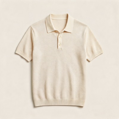 Cotton Knit Polo