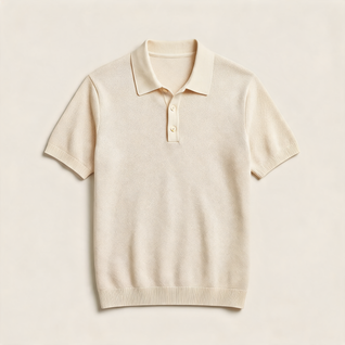 Cotton Knit Polo