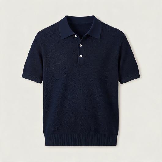 Cotton Knit Polo