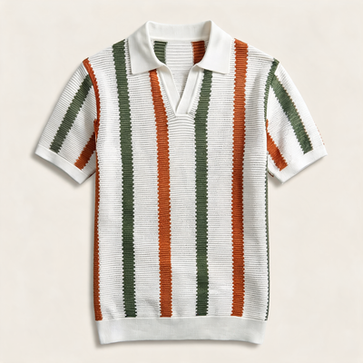 Chaplin Striped Polo