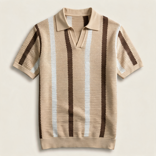 Chaplin Striped Polo