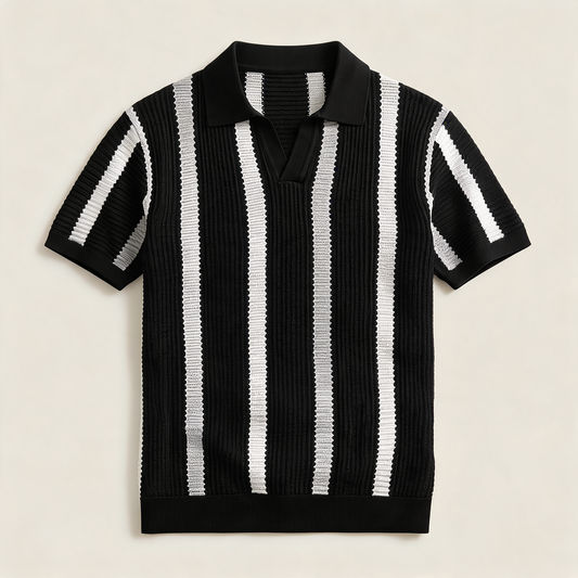 Chaplin Striped Polo