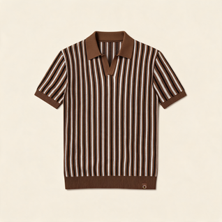 Chaplin Striped Polo