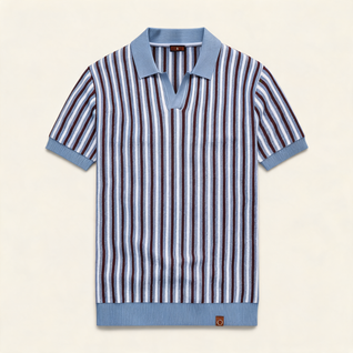 Chaplin Striped Polo