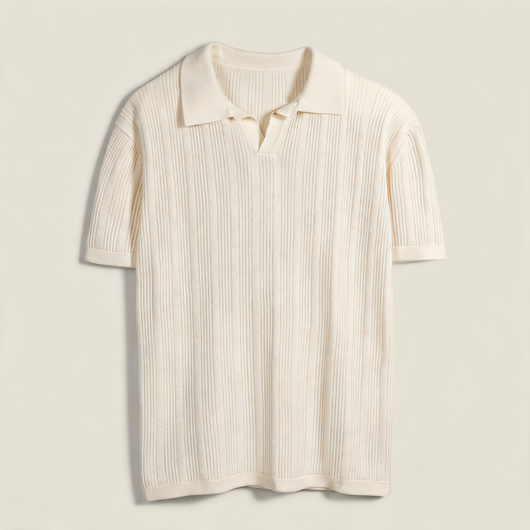 Damiano Silk Polo