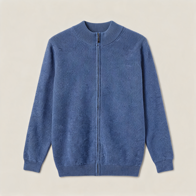 Cashmere Zip-Up Vest