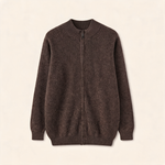 Cashmere Zip-Up Vest