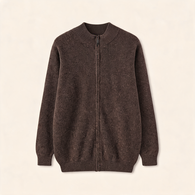 Cashmere Zip-Up Vest