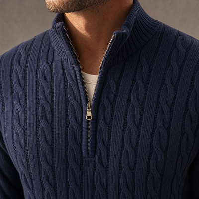 Autumn '26 Look 04 sweater closeup